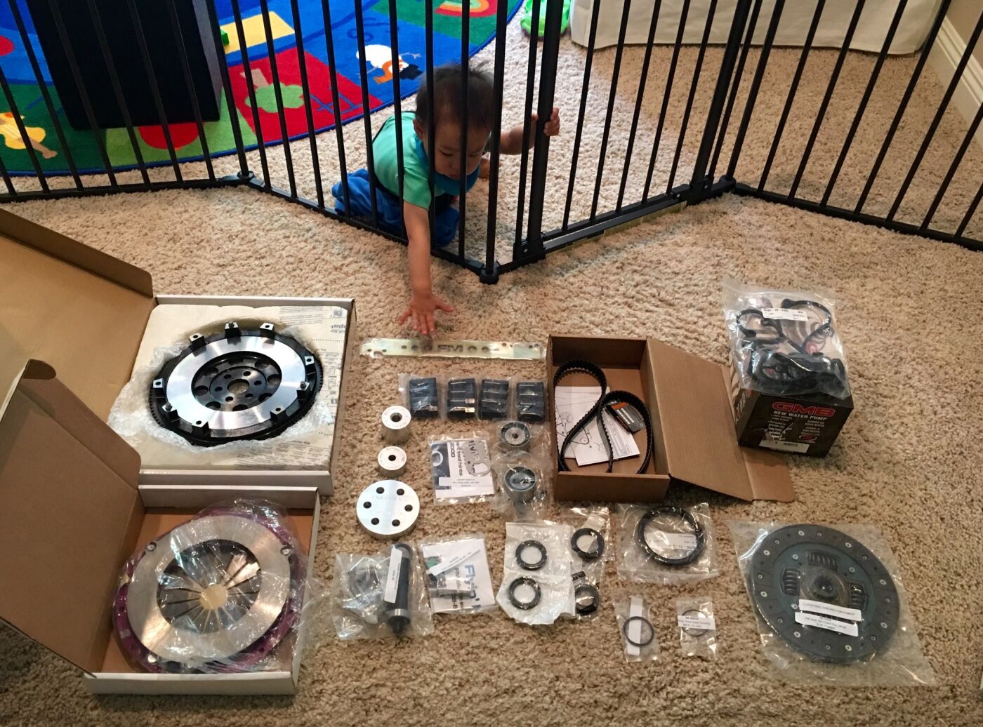 Flyin' Miata Happy Meal Clutch/Flywheel Install Project Cars