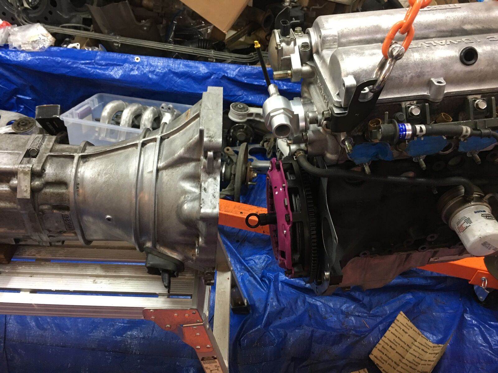 Flyin' Miata Happy Meal Clutch/Flywheel Install Project Cars