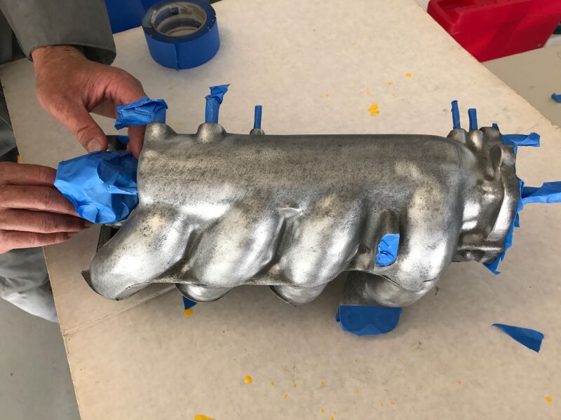 Painting the Intake Manifold Project Cars
