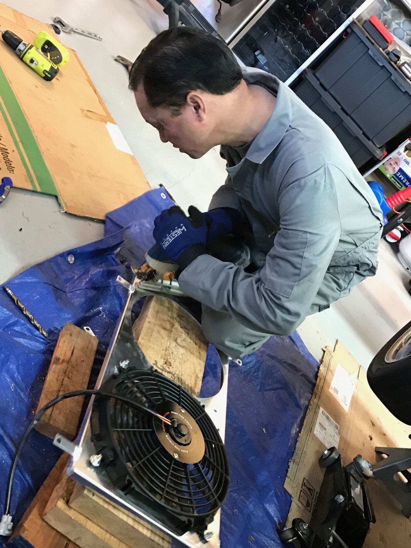 Radiator and Fan Shroud Install Project Cars