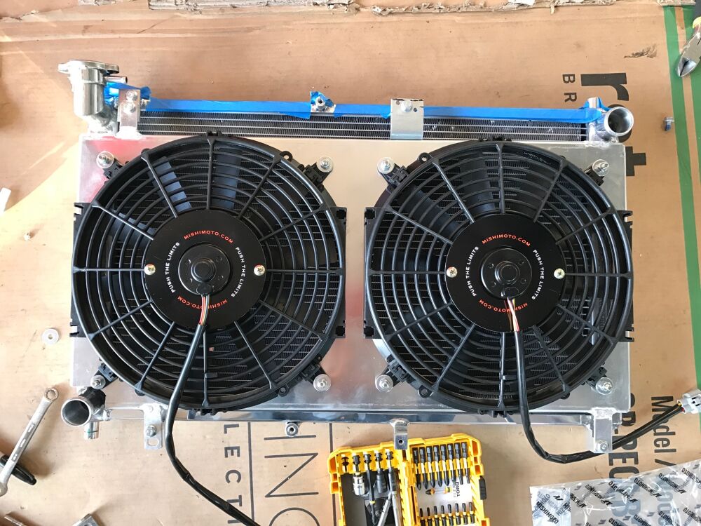 Radiator and Fan Shroud Install Project Cars