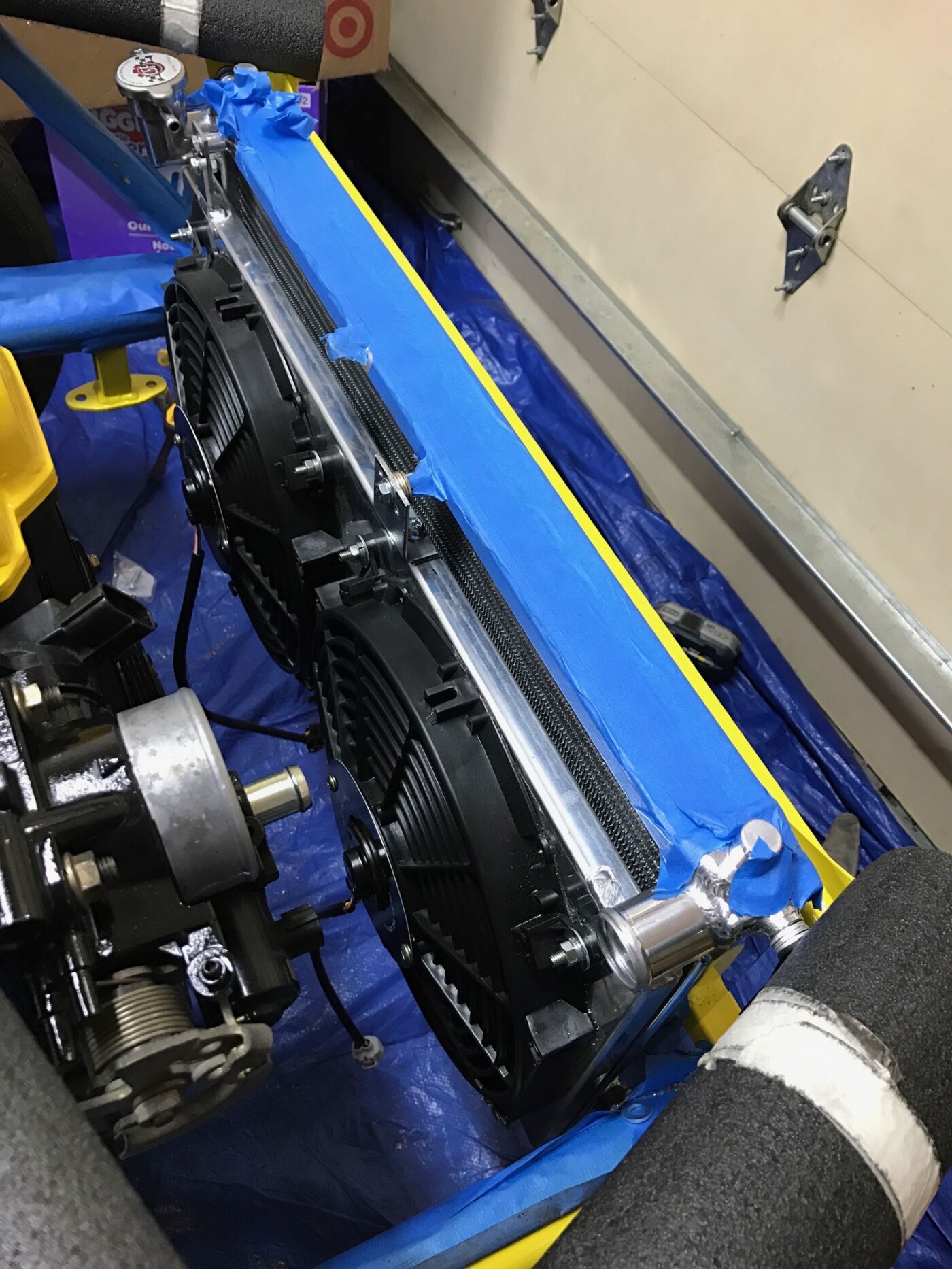 Radiator and Fan Shroud Install Project Cars