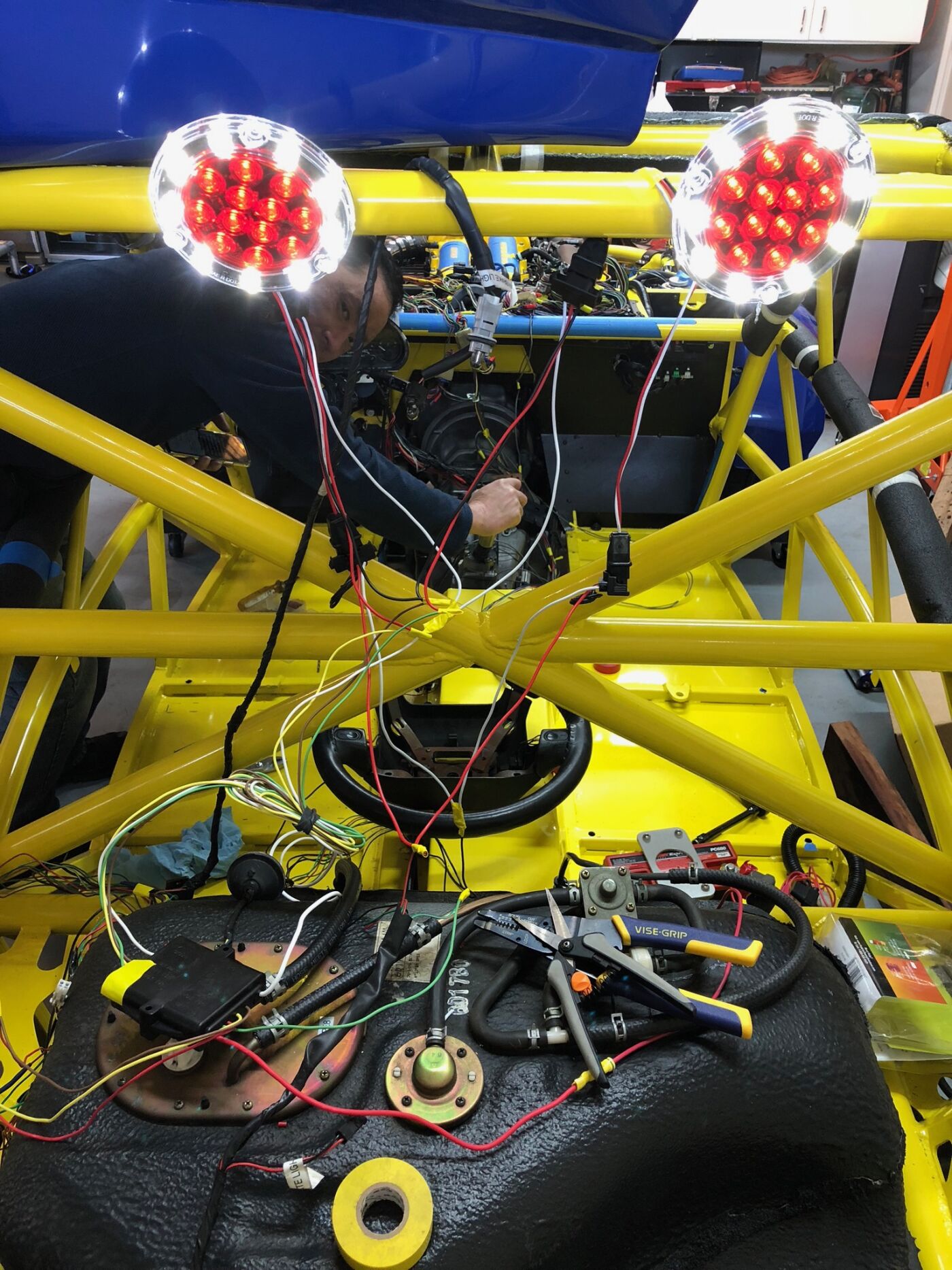 Wiring up Brake Lights and Headlights Project Cars