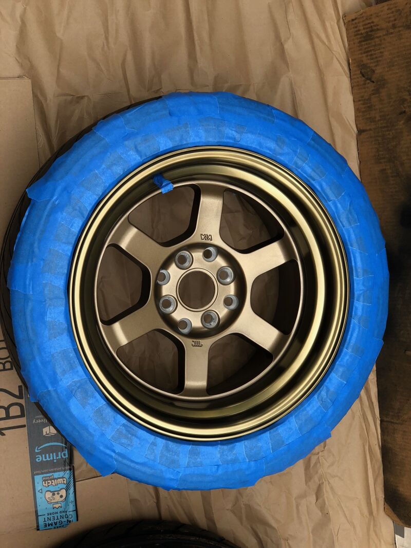 Plasti Dipping a Second Set of Wheels Project Cars