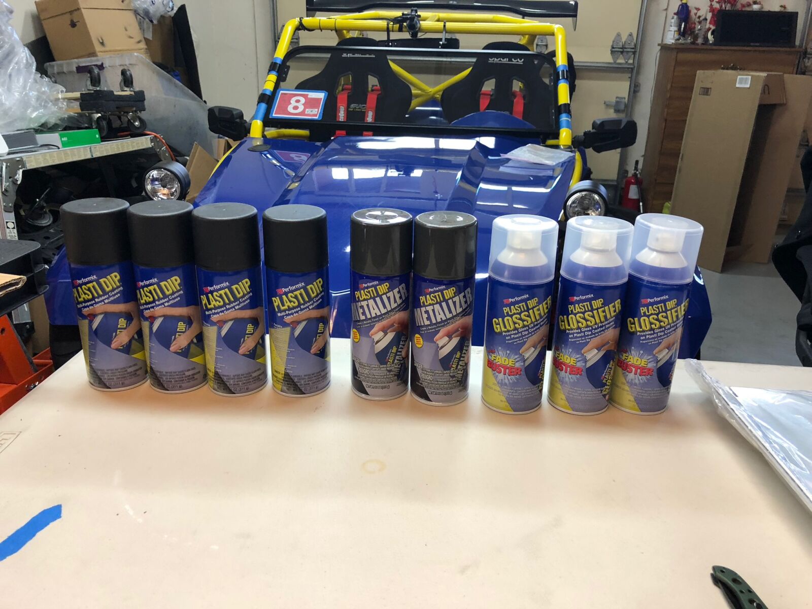 Plasti Dipping a Second Set of Wheels Project Cars