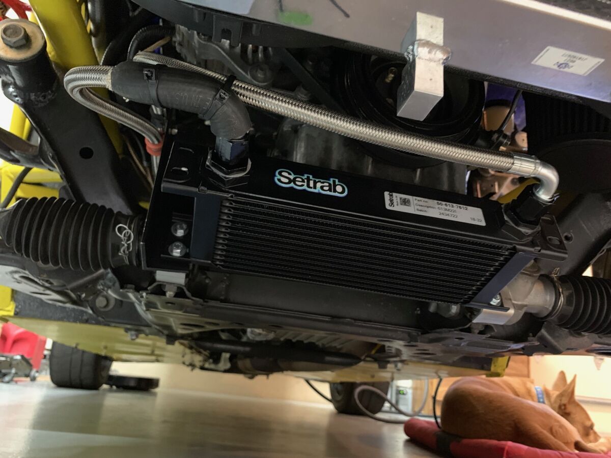 Solving the Ticking Noise with an Oil Cooler Project Cars